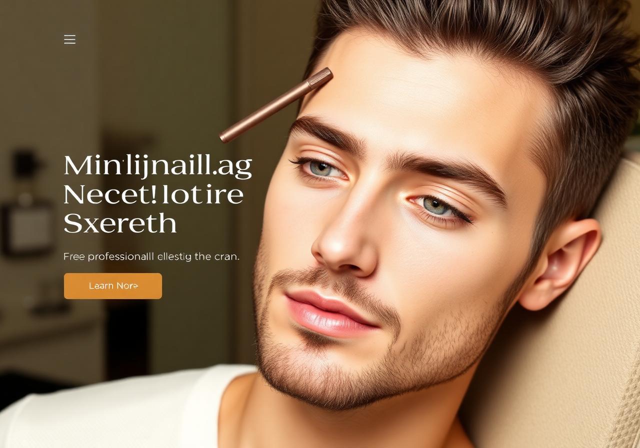 Men's grooming services at SOI Threading Salon in Wayne NJ